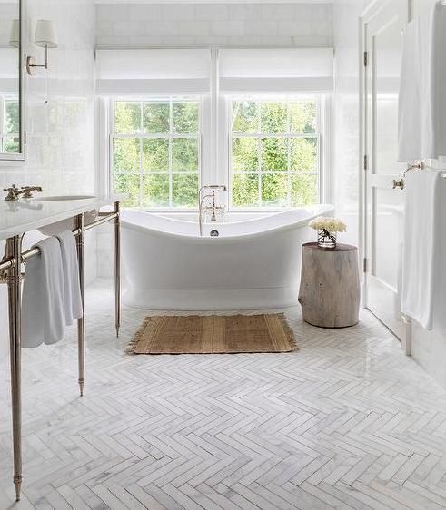 10 Best Bathroom Floor Tile Ideas